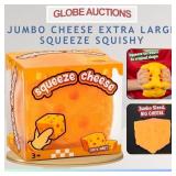 JUMBO CHEESE EXTRA LARGE SQUEEZE SQUISHY