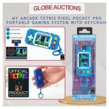MY ARCADE TETRIS PIXEL POCKET PRO GAMING SYSTEM