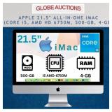 APPLE 21.5' iMAC(500-GB, 4-GB, CORE i5, AMD 6750M)