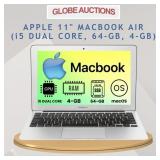 APPLE 11' MACBOOK AIR (64-GB, 4-GB, i5 DUAL-CORE)