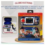 SUPER STREET FIGHTER-II PORTABLE GAME +TRAVEL CASE