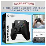 X-BOX CARBON BLACK WIRELESS GAMING CONTROLLER