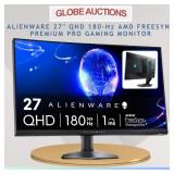 ALIENWARE 27' QHD 180-Hz GAMING MONITOR (MSP:$499)