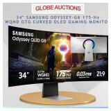 34' SAMSUNG CURVED OLED GAMING MONITOR (MSP:$1399)