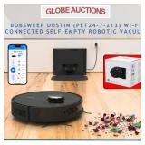 BOBSWEEP DUSTIN SELF-EMPTY VACUUM W/ MOP(MSP:$999)