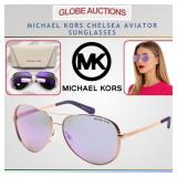 MICHAEL KORS CHELSEA AVIATOR SUNGLASSES (MSP:$218)