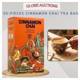 20-PIECES CINNAMON CHAI TEA BAGS
