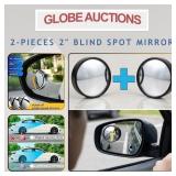 ILLINOIS 2-PIECES 2' BLIND SPOT MIRROR
