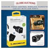 SCOSCHE WIRELESS HANDSFREE CAR KIT (VOICE CONTROL)