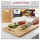 BAMBOO CUTTING BOARD (SIZE: 11.8' x 8' x 0.35')