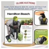 NEW HAMILTON BEACH 800-W JUICE EXTRACTOR(MSP:$119)