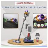 DYSON V-15 DETECT CORDLESS STICK VACUUM (MSP:$999)