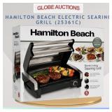 NEW HAMILTON BEACH ELECTRIC SEARING GRILL_MSP:$129