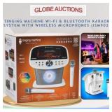 NEW SINGING MACHINE KARAOKE SYSTEM W/ MIC_MSP:$349