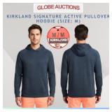 NEW KIRKLAND SIGNATURE ACTIVE PULLOVER HOODIE_S: M