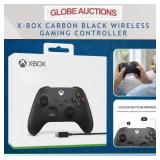 X-BOX CARBON BLACK WIRELESS GAMING CONTROLLER