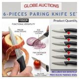 6-PIECES PARING KNIFE SET