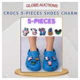 CROCKS 5-PIECES SHOES CHARMS