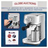 BREVILLE BAMBINO PLUS ESPRESSO MACHINE