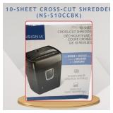 10-SHEET CROSS-CUT SHREDDER (AS IS)
