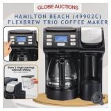HAMILTON BEACH FLEXBREW TRIO COFFEE MAKER_MSP:$150
