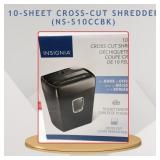 10-SHEET CROSS-CUT SHREDDER (AS IS)