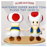 NINTENDO SUPER MARIO TOAD PLUSH TOY (SIZE:S)