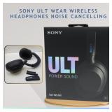SONY ULT WEAR WIRELESS HEADPHONES NOISE CANCELLING