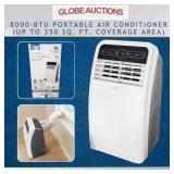 8000-BTU PORTABLE AIR CONDITIONER (MSP:$379)
