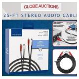 25-FT STEREO AUDIO CABLE