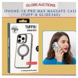 iPHONE-16 PRO MAX MAGSAFE CASE* TUFF-8 GLIDE 360
