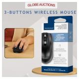 3-BUTTON WIRELESS MOUSE WITH DONGLE