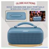 BOSE SOUNDLINK MAX WIRELESS SPEAKER (MSP:$549)