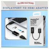 DISPLAYPORT TO HDMI ADAPTER