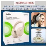 NEW BELKIN SOUNDFORM SURROUND WIRELESS HEADPHONES