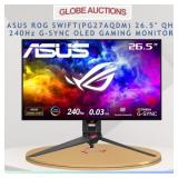 ASUS 240Hz OLED 26.5' GAMING MONITOR (MSP:$1099)