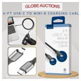 6-FT USB-C TO MINI-B CHARGING CABLE