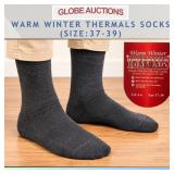 WARM WINTER THERMALS SOCKS (SIZE:37-39)