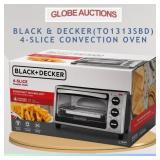 NEW BLACK &DECKER 4-SLICE CONVECTION OVEN_MSP:$119