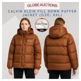 CALVIN KLEIN FILL DOWN PUFFER JACKET,XXL(MSP:$299)