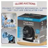 NEW PELONIS 7' AIR CIRCULATOR FAN 3-SPEED 100ï¿½TILT