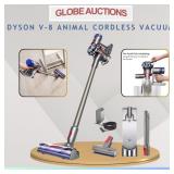 DYSON V-8 ANIMAL CORDLESS VACUUM (MSP:$620)