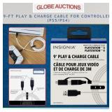 9-FT PLAY & CHARGE CABLE FOR CONTROLLERS (PS5/PS4)