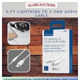 3-FT LIGHTNING TO 3.5MM AUDIO CABLE