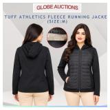 TUFF ATHLETICS FLEECE RUNNING JACKET (SIZE:M)