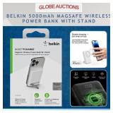 NEW BELKIN 5000mAh WIRELESS POWER BANK W/ STAND