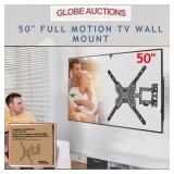 NEW 50' FULL MOTION TV WALL MOUNT (BE-MSFM-C)