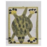 Original Mose T Painting of Animal on Wood