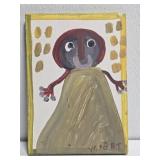 Original Mose T Painting of a Woman