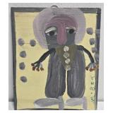 Original Mose T Painting of Man